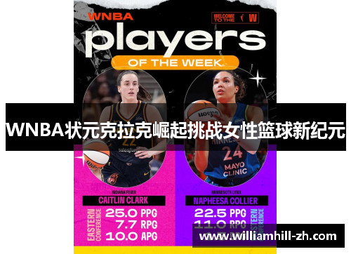 WNBA状元克拉克崛起挑战女性篮球新纪元